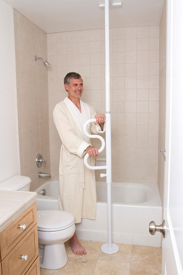 Pole Grab Bar For Sitting, Standing, Patient Transfer