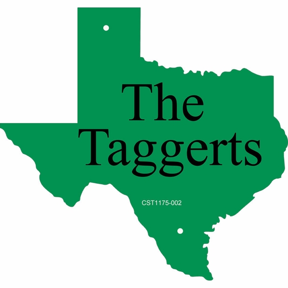 State of Texas Address Sign