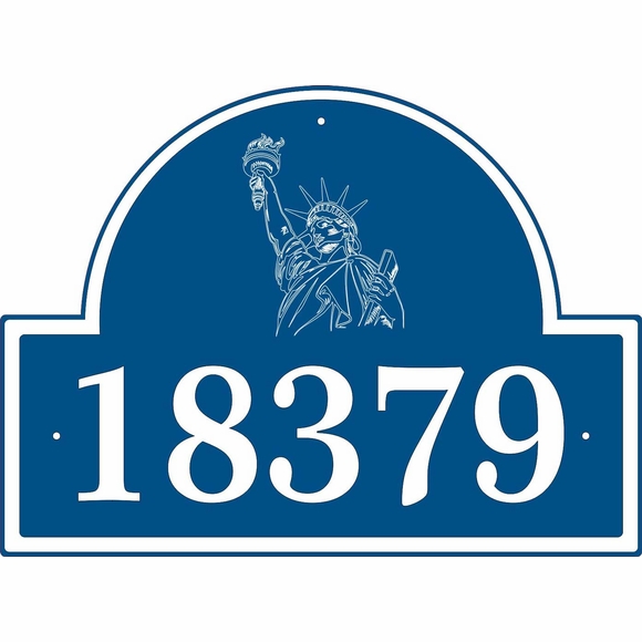 Statue of Liberty Address Plaque