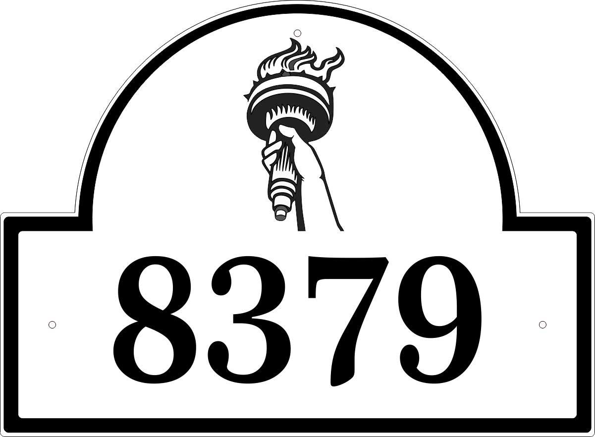 Statue of Liberty Address Plaque