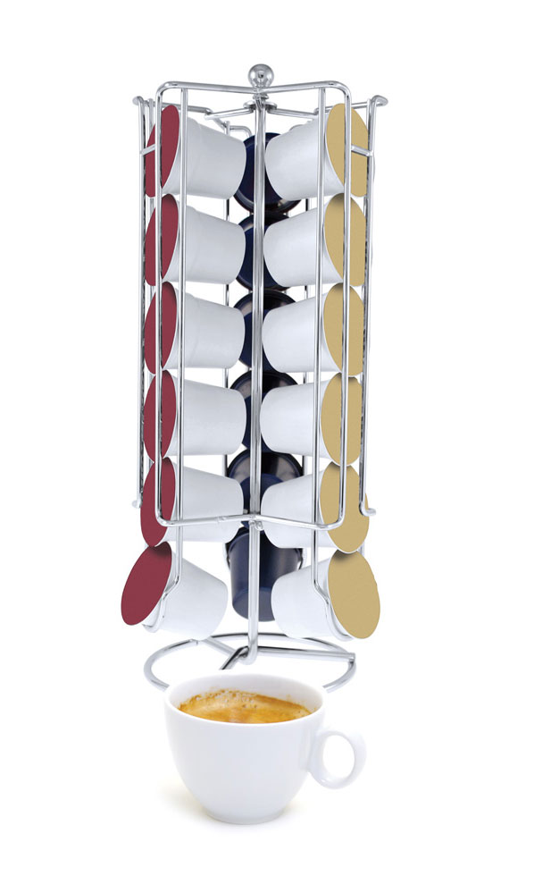 KCup Storage Rack holds 18 Keurig KCup Servings