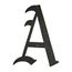 Chimney Letter - Tall 16" Monogram Metal Letters In Black or White
