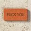 The Fuck You Brick