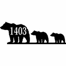 Three Bear Address Sign