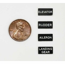 Tiny Labels - Acrylic with Engraved Text