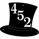 Top Hat Shape Address Plaque