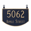 Two Sided Hanging Sign - Farm Name, Business Name Plaque, Address Sign, or Custom Message