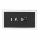 Two Unit Number Sign for Offices, Suites, Townhomes