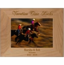Vacation Time Rocks Personalized Custom Engraved Picture Frame