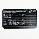 Vaccination Record Metal Wallet Card