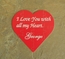 Personalized Heart Jigsaw Puzzle