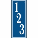 Vertical Address Plaque