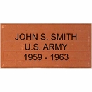 Veterans Memorial Brick