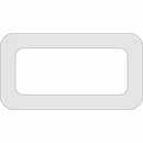 VHF Marine Radio Flush Mount Filler Plate