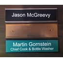 Wall Mount for Name Plate or Identification Tag