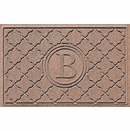 Water and Dirt Trapping Doormat Personalized With Initial Monogram