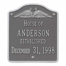 Wedding Plaque with Love Birds - House Of Family Established Date Sign