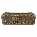 Welcome To The Family Established Date Plaque