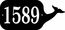 Whale Shape Address Sign - Custom House Number Plaque