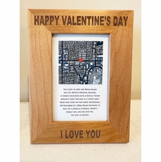 Where We Met Map Gift