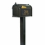 Curbside Mailbox With Post And Address On Both Sides