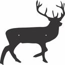 Wild Animal Wall Art Plaque or Lawn Decor - Choose Deer, Moose, Horse, or Other Animal