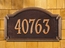 Classic Address Plaque Estate Size