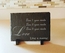 Custom Slate Plaque With Love Message