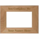 You Complete Me Personalized Picture Frame