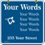 Custom Two Sided Hanging Sign - Double Sided Business Name Plaque