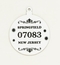 Zip Code Ornament