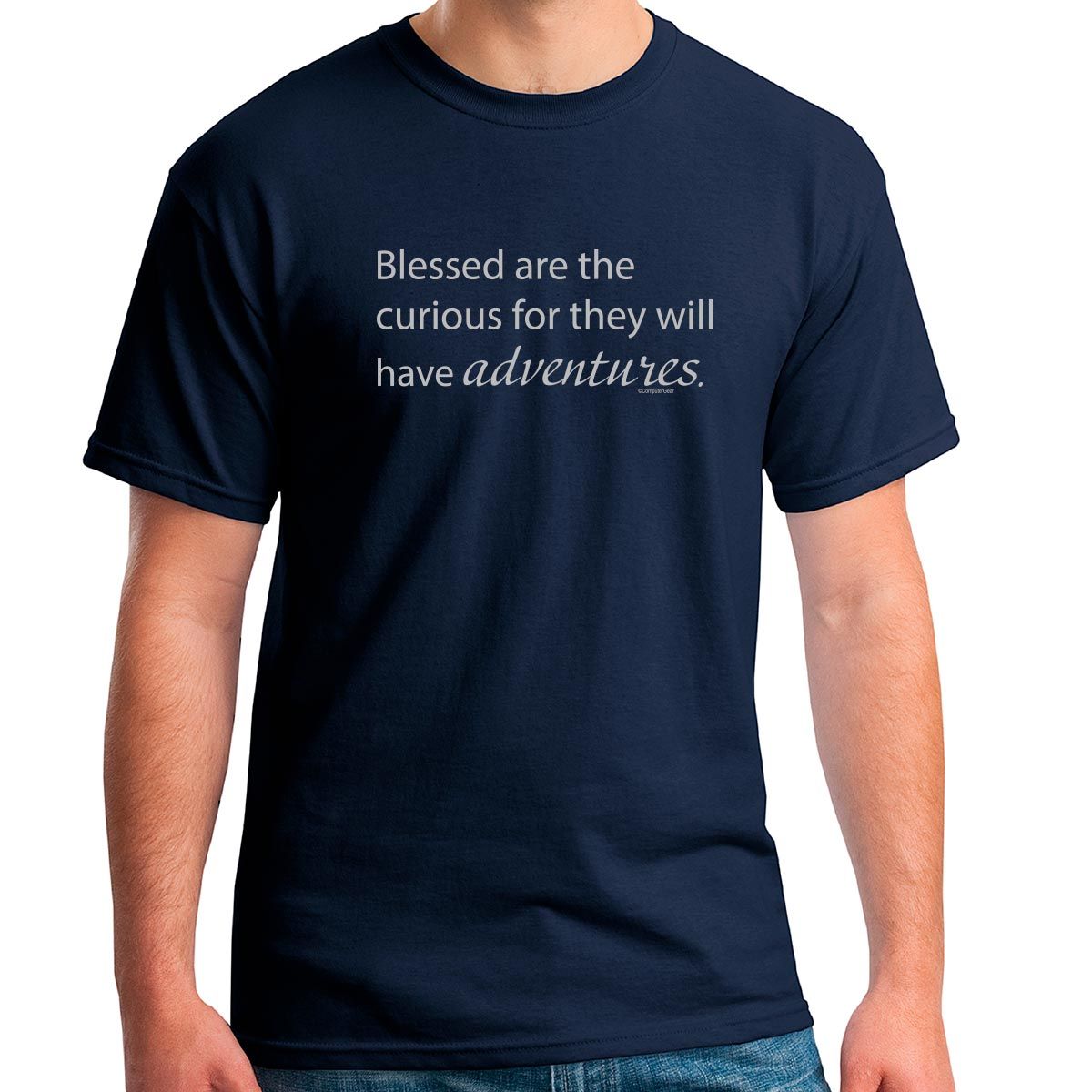 blessed are the curious t shirt