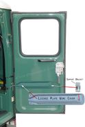 Ambulance Door Wire Cover