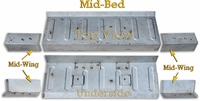 Bed - Mid Bed w/Wings HFS '73 to '78