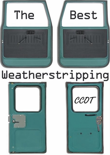 Below - CCOT Best W/S High Density Weatherstripping" title="Below - CCOT Best W/S High Density Weatherstripping