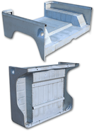 Body Tub - FJ40 / BJ40 - 1/2 Body Tub - Fits 60 to 9/72