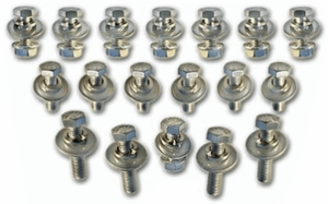 Fender Bolt Kit - Stainless Steel - 40/45/47 Series