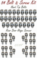 Bolt Kit - Hardtop/Rear Doors - "54 Bolt Kit" - All Stainless Steel
