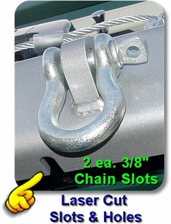 Bumper Underside - Chain Slots