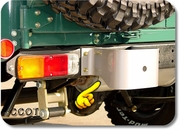 Bumperette - Rear - FJ40 - Left - Driver's Side - TOYOTA