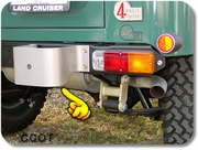 Bumperette - Rear - FJ40 - Right - Passngr's Side - TOYOTA