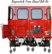 Bumperrette & Frame Bolt Kit - Series 40 - Stainless - 10ea.