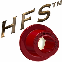 Bushings HFS RED Poly - 12ea - 40 Series - '58-7/80