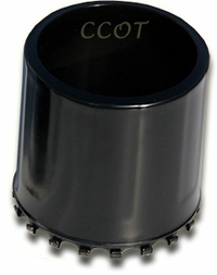 Center Cap - Front Black Sleeve - 1ea - 8/80-1/90 - TOYOTA