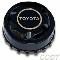 Center Cap-Rear w/Gold Ring & Ltrs- 1ea - 8/80-1/90 - TOYOTA
