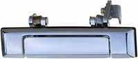 Door Handle - 1ea - Chrome - R/Driver's/Left Side - 8/80-1/90 - TOYOTA