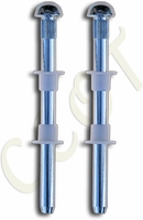 Door Hinge Pins & Bushings - Front - FJ40/45/47