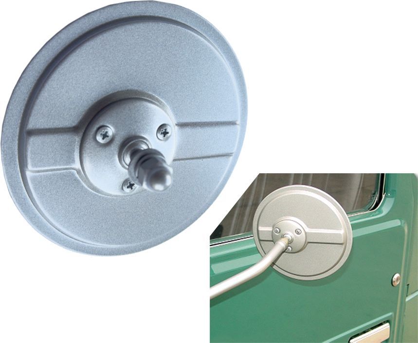 ヴィンテージ☆ルーバーミラー Door Mirror Head - '68 thru 8/76 FJ & BJ Series - TOYOTA