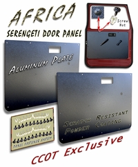Door Panel - FJ40 - Serengeti - Pair w/Fasteners