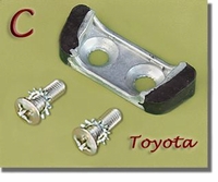 Door Striker - Rear Ambulance Dr Guide "C" 1ea -75-84- TOYOTA